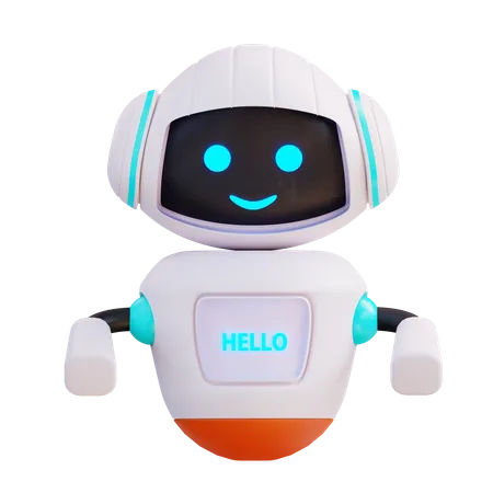 Robot 3D Icon