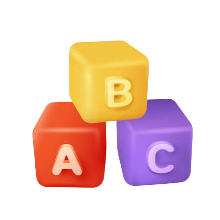 ABC 3D Icon