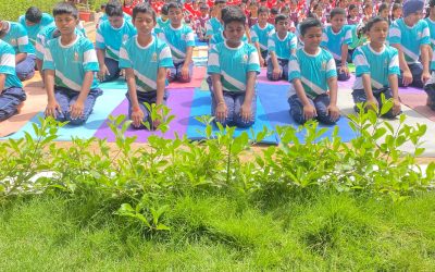 New Oxford International School - Yoga Day