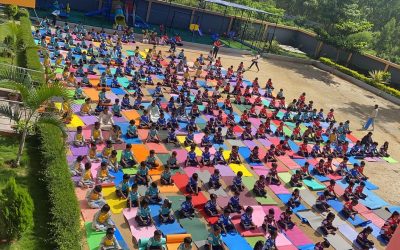 New Oxford International School - Yoga Day