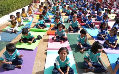 New Oxford International School - Yoga Day