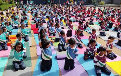 New Oxford International School - Yoga Day