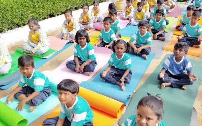 New Oxford International School - Yoga Day