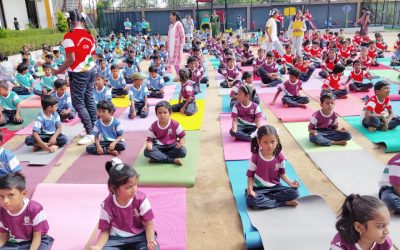 New Oxford International School - Yoga Day